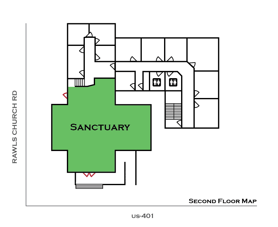 church_layout_second_floor Rawls Baptist Church First Floor Layout