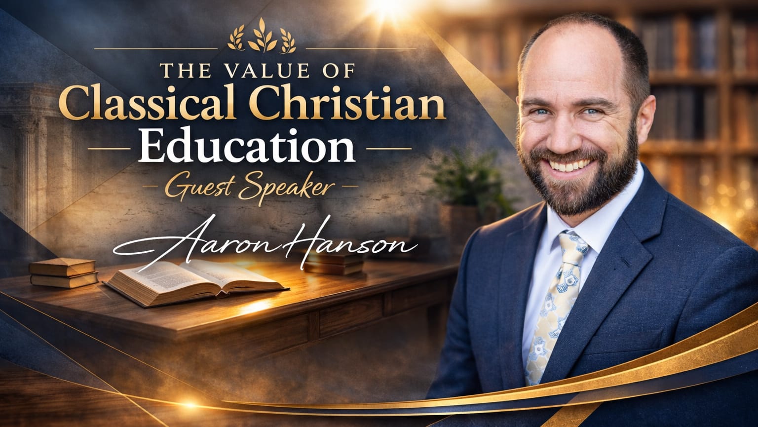 Velos Classical Christian Education Event Banner