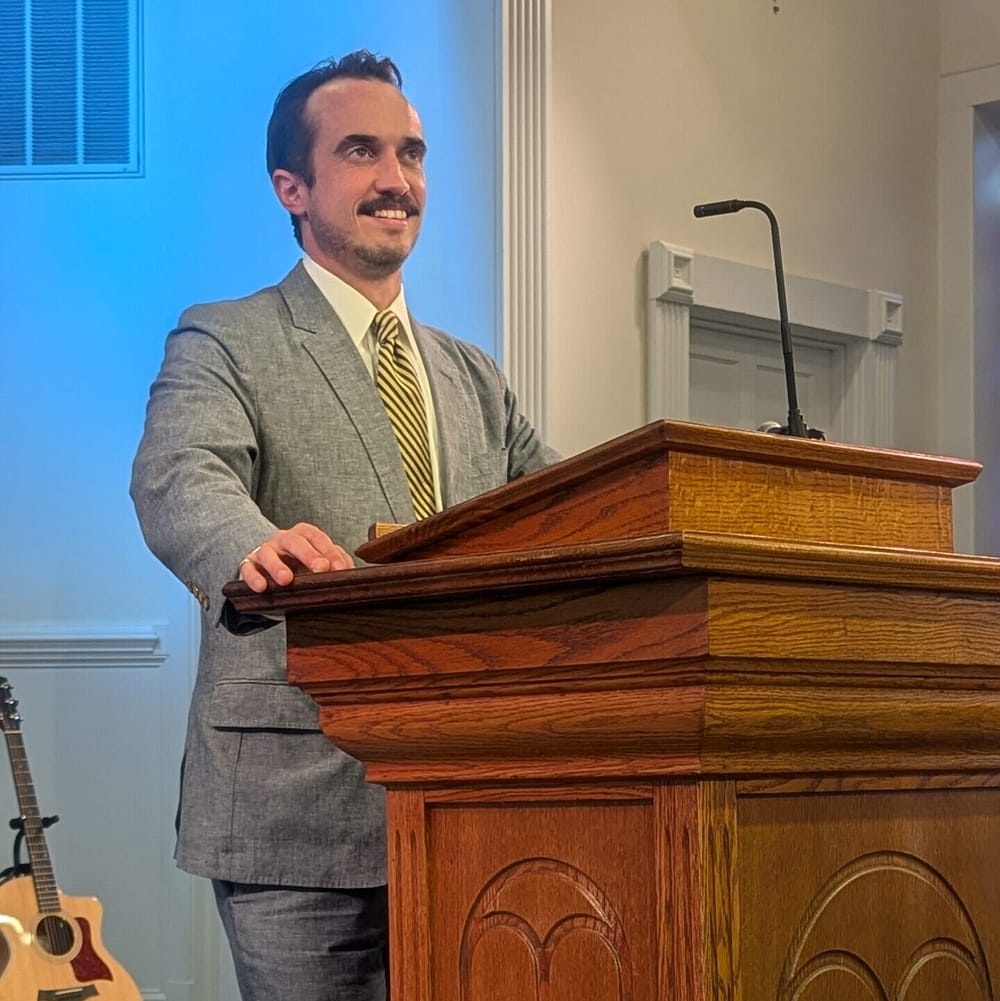 Pastor Brandon Gastor Preaching at Rawls Baptist Church Sunday Service
