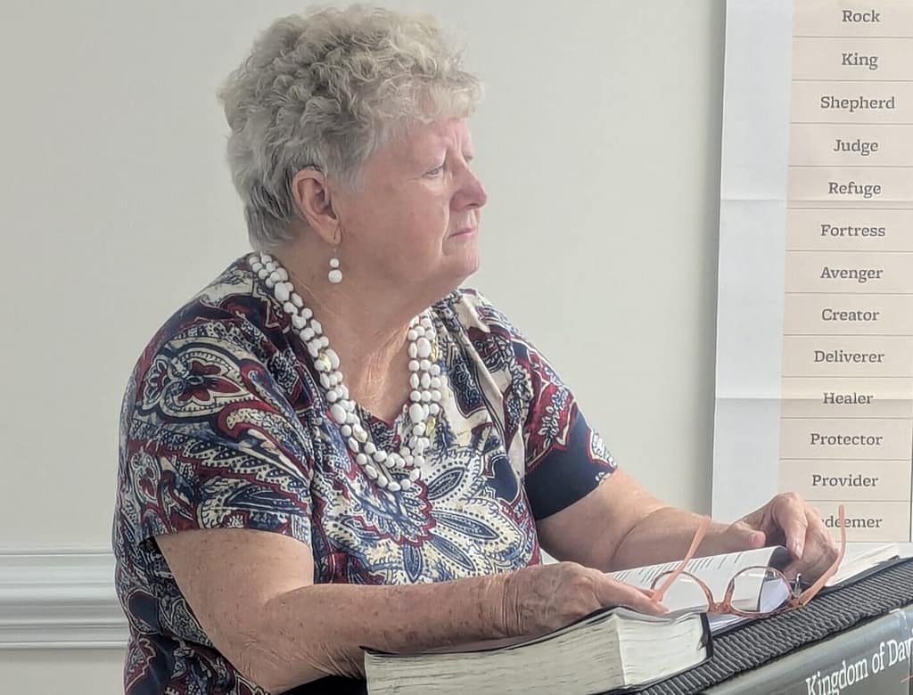 Womens Ministry - Betti Jo teaching