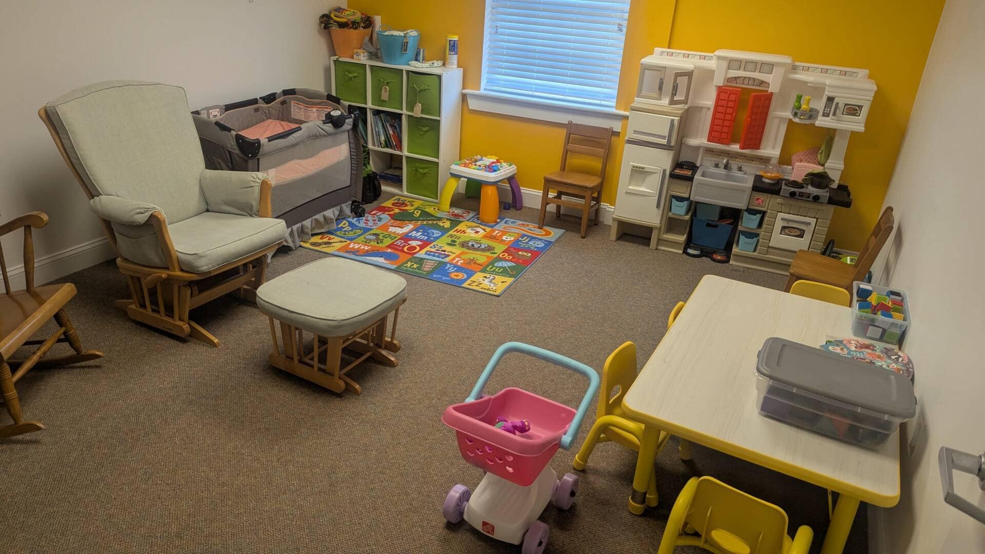 Nursery for Childrens Ministry Wide View