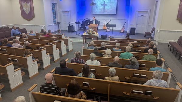 Rawls Baptist Church - Sunday Worship congregation