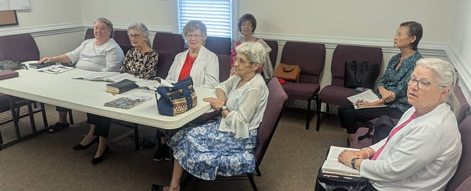 Rawls Baptist Church WMU Meeting Event Banner